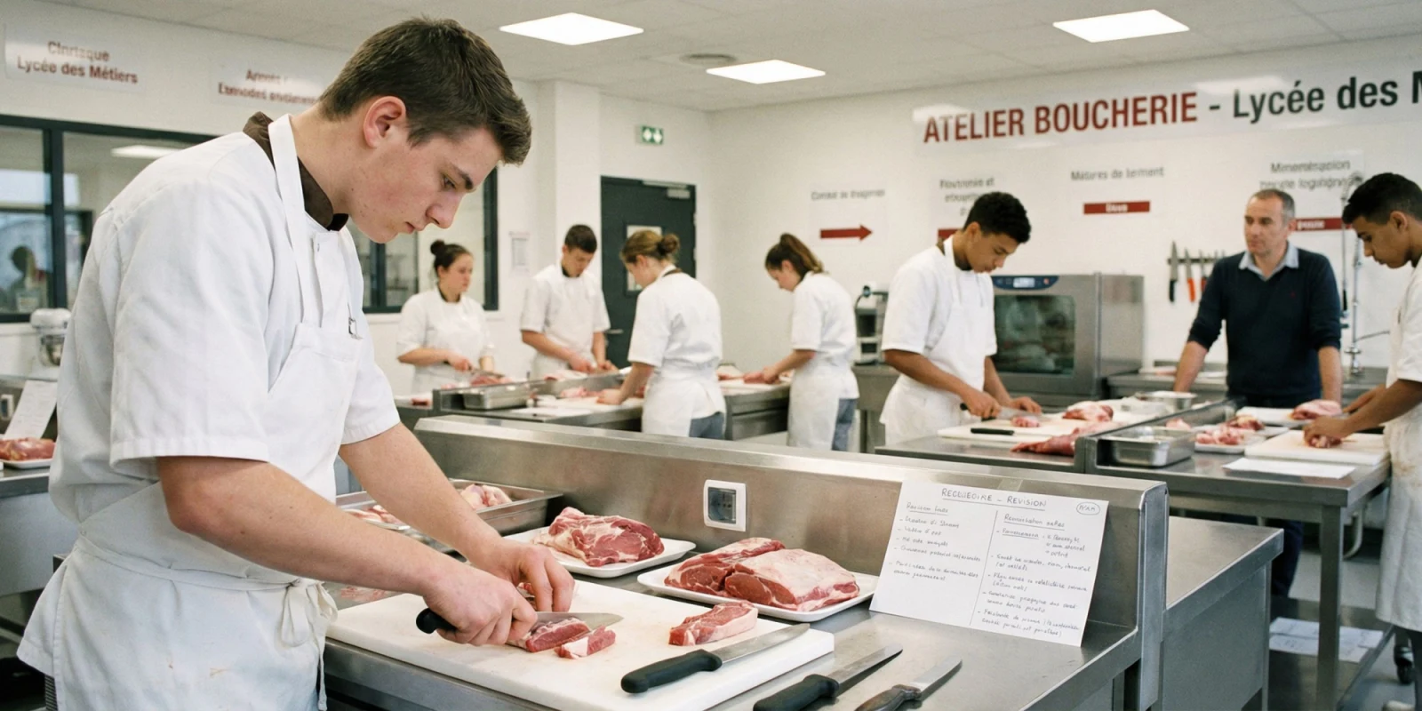 Réussir l'Examen du Bac Pro Boucher Charcutier Traiteur : Guide Complet de Révision
