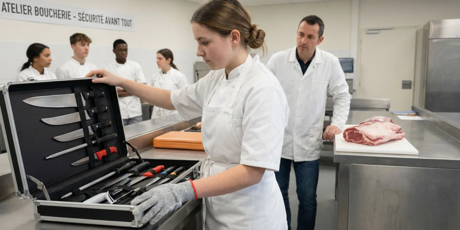 Couteaux et Matériel de Boucherie : L'Équipement Essentiel du Bac Pro BCT Couteaux et Matériel de Boucherie : L'Équipement Essentiel du Bac Pro BCT