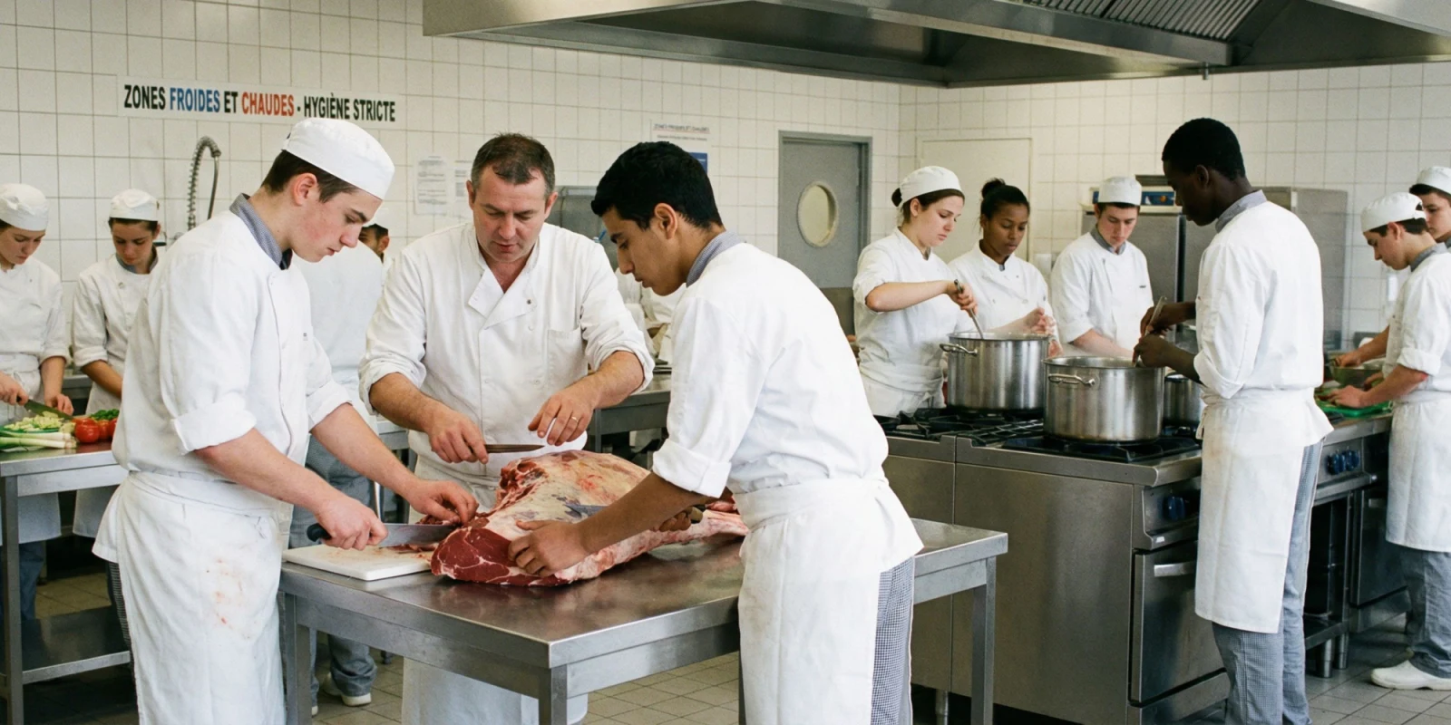 Une Journée en Bac Pro Boucher Charcutier Traiteur : Immersion au Laboratoire de Boucherie